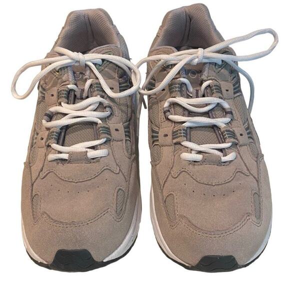 VIONIC Men’s Walker, Suede, Leather Sneakers, 10.5,  Color Grey main image 5